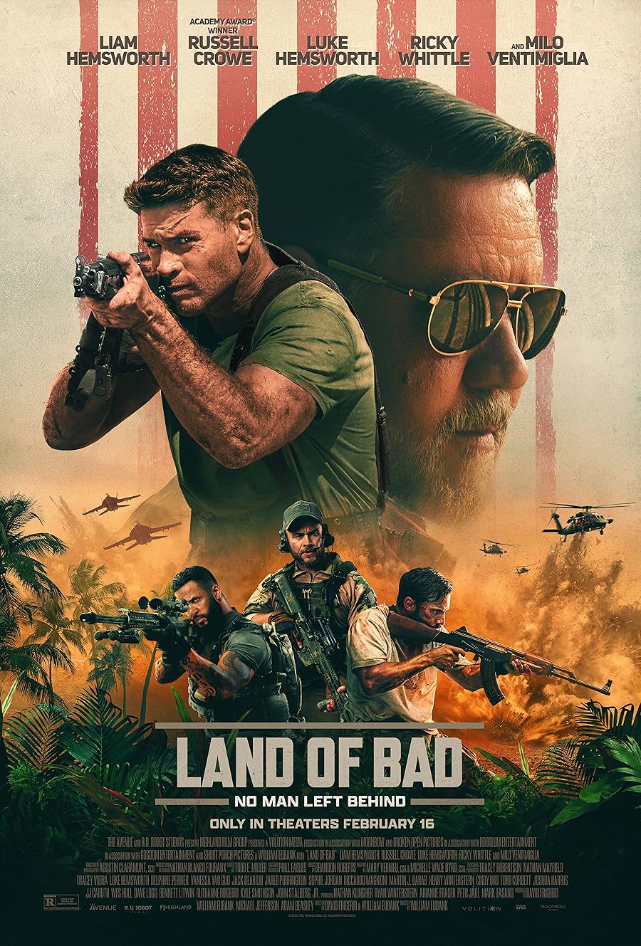 دانلود فیلم Land of Bad 2024 با دوبله اختصاصی