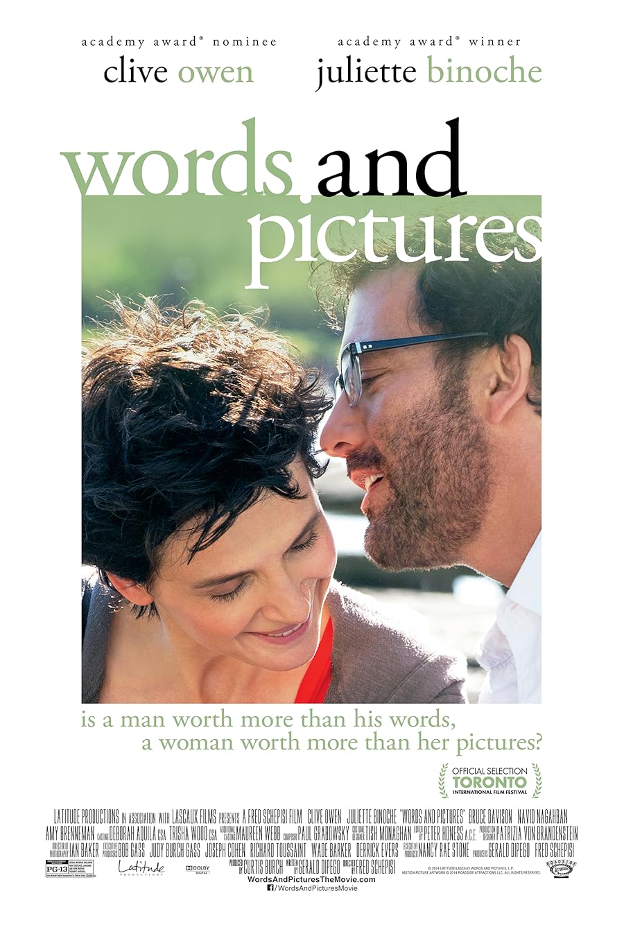 دانلود فیلم Words and Pictures 2013 با زیرنویس چسبیده