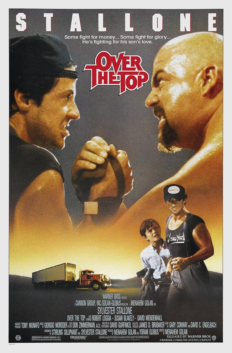 دانلود دوبله فارسی فیلم Over the Top 1987