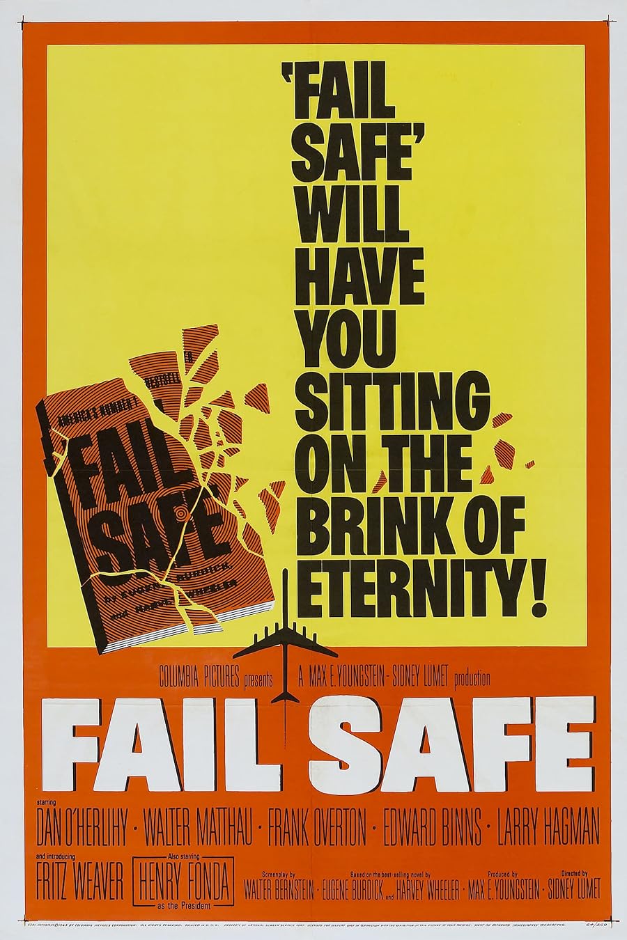 دانلود فیلم Fail Safe 1964 با زیرنویس فارسی چسبیده