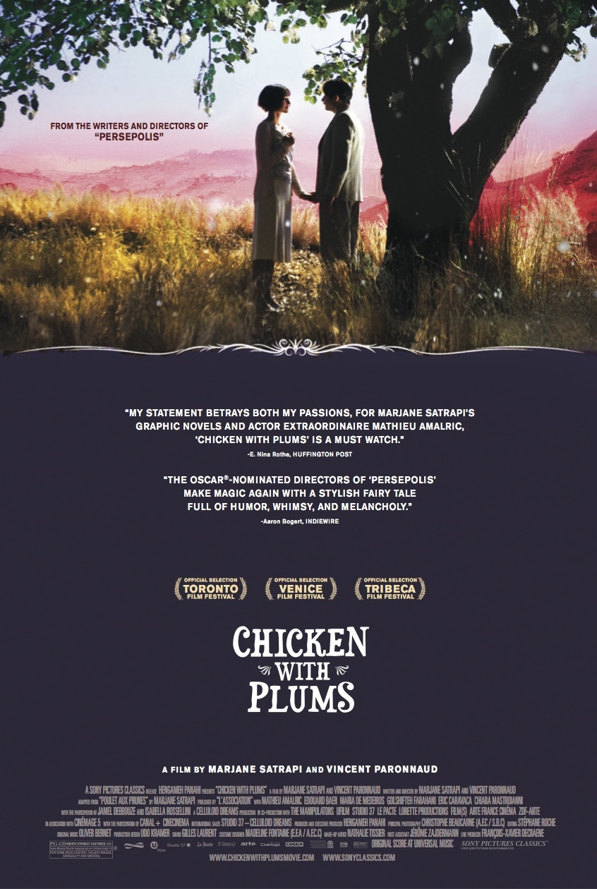 دانلود فیلم Chicken with Plums 2011 با زیرنویس فارسی چسبیده